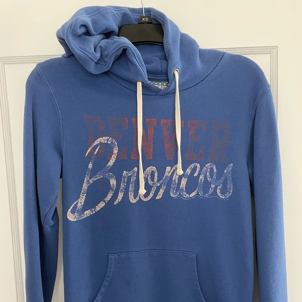 Denver Broncos Hoodie Womens XS